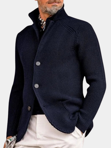 ARNAUD LYON | CARDIGAN EN MAILLE INTEMPORELLE