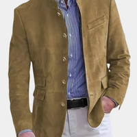 ARNAUD LYON | VESTE EN CUIR SUEDE