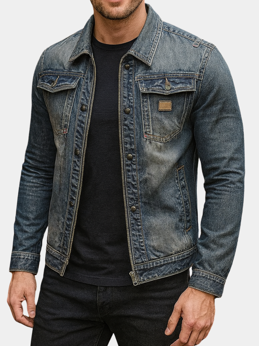 ARNAUD LYON | VESTE EN DENIM ÉLÉGANTE