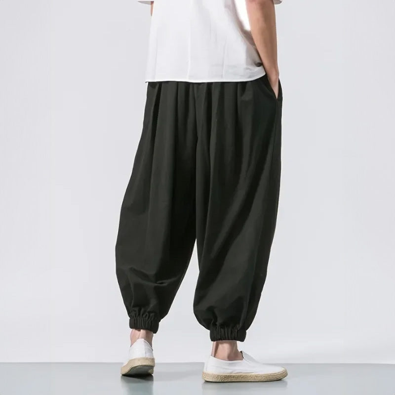 ARNAUD LYON | PANTALONS OVERSIZE EN COTON