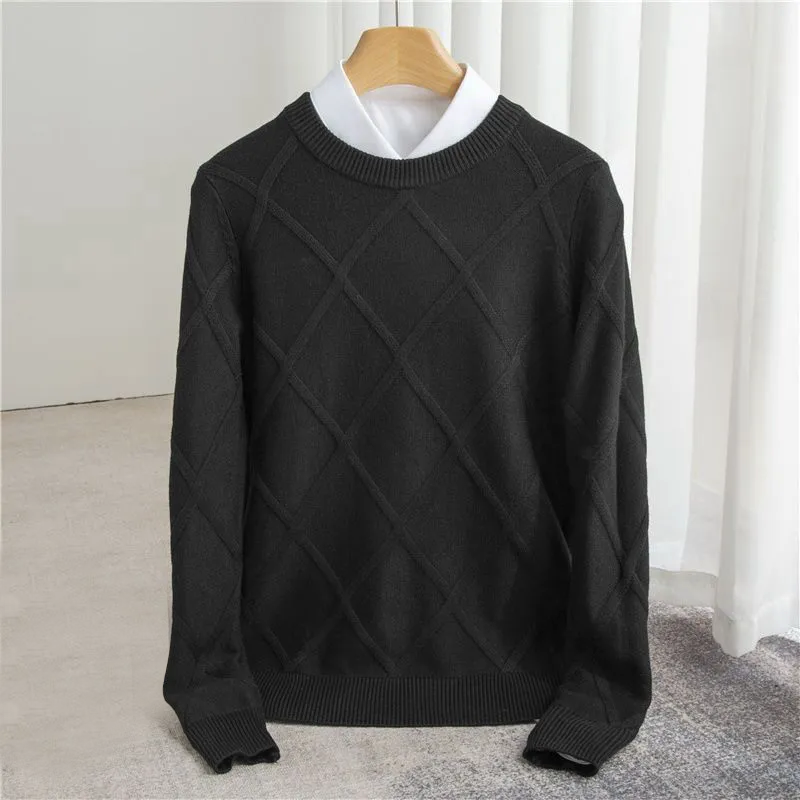 ARNAUD LYON | PULL ARGYLE EN CACHEMIRE