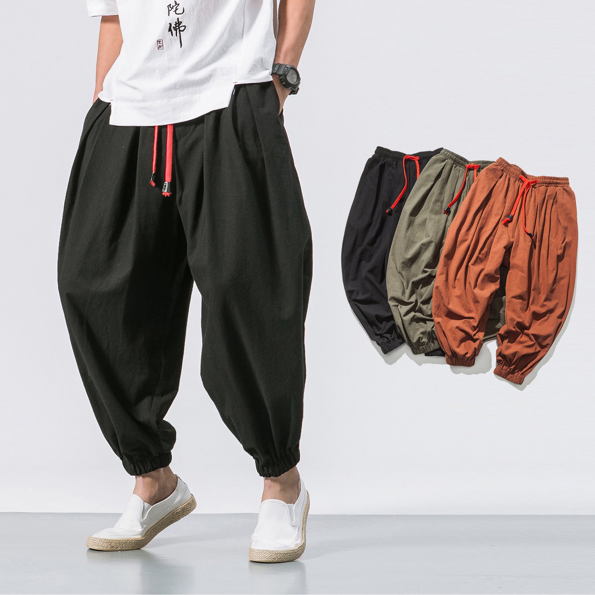 ARNAUD LYON | PANTALONS OVERSIZE EN COTON