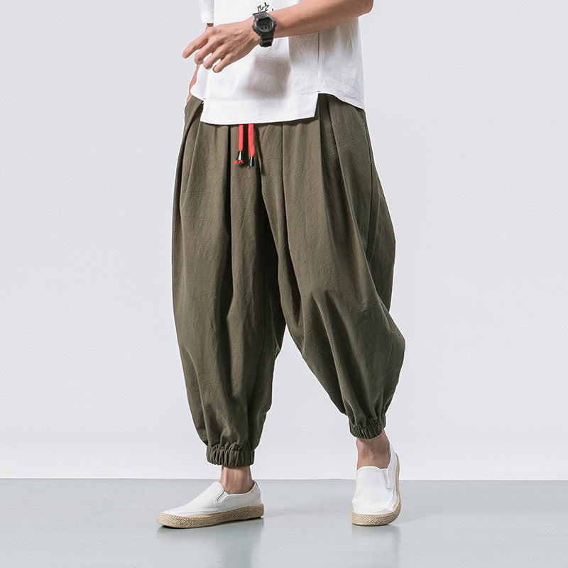 ARNAUD LYON | PANTALONS OVERSIZE EN COTON