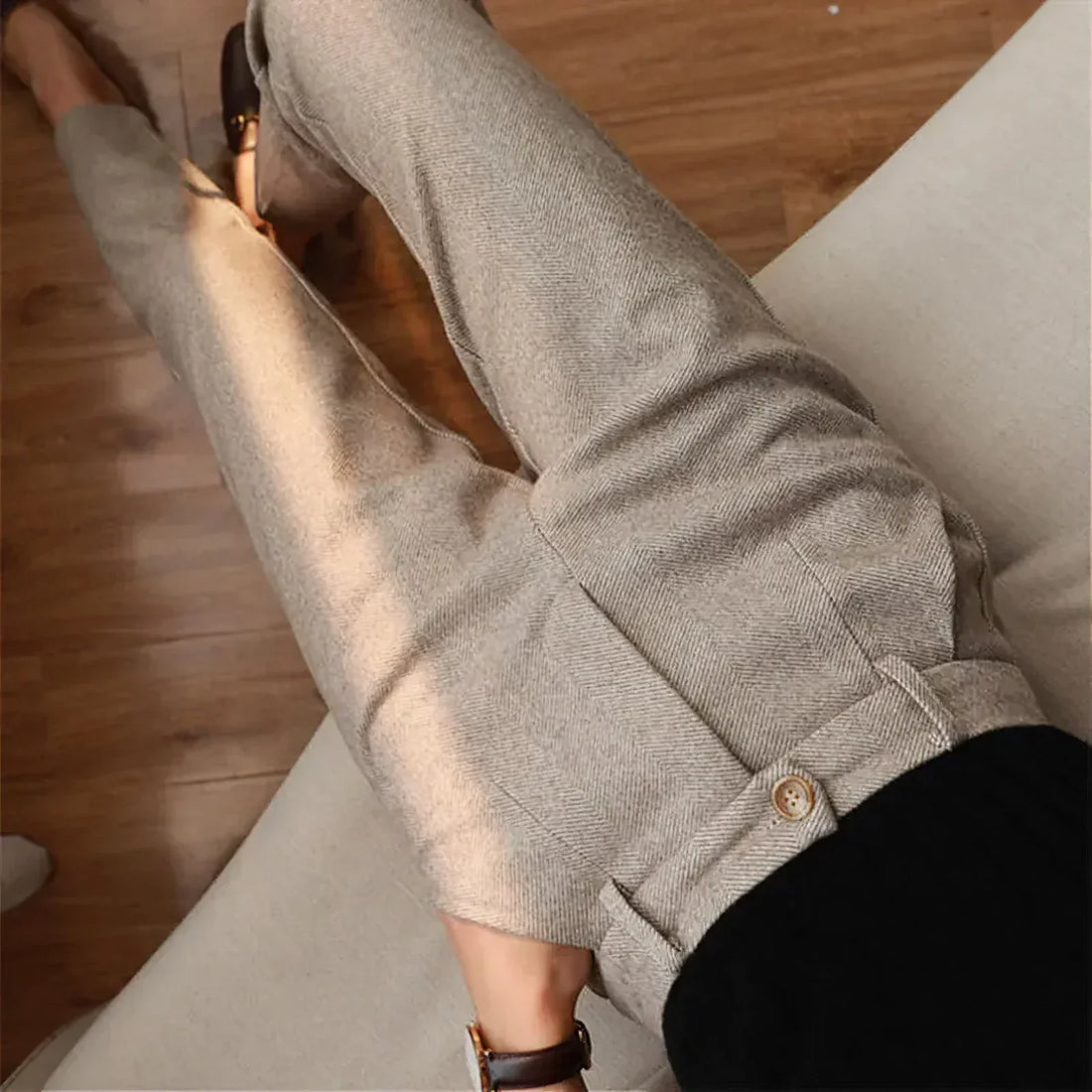 ARNAUD LYON | Pantalons Élégants En Pure Laine Sur Mesure