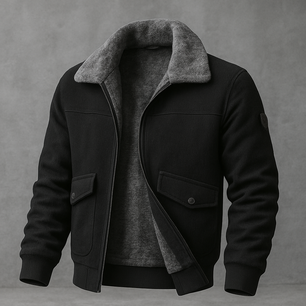 ARNAUD LYON | VESTE POUR HOMME AVEC FAUSSE FOURRURE