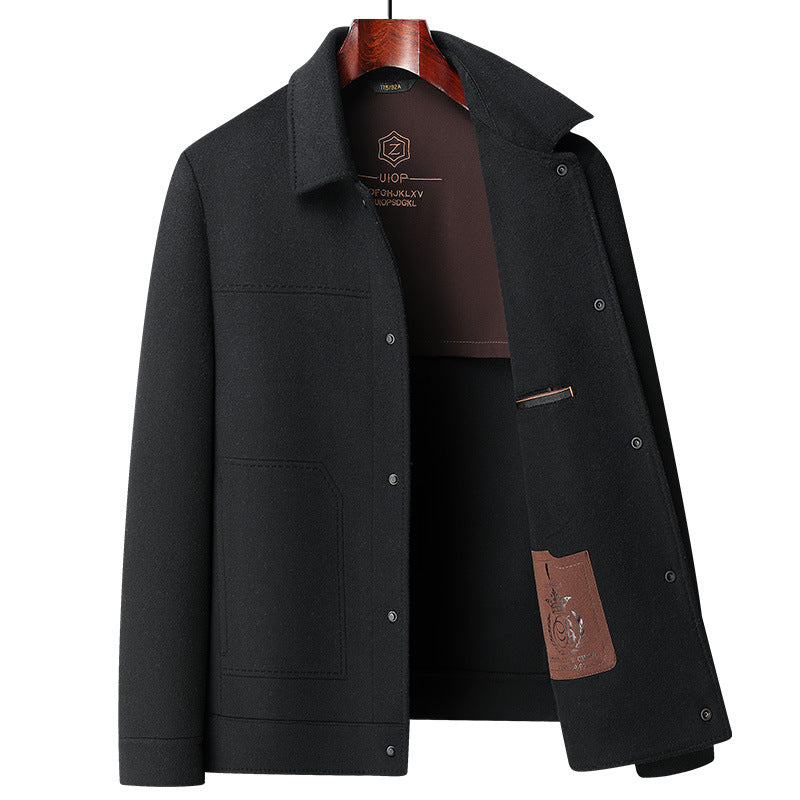 ARNAUD LYON | MANTEAU EN LAINE D'AUTOMNE