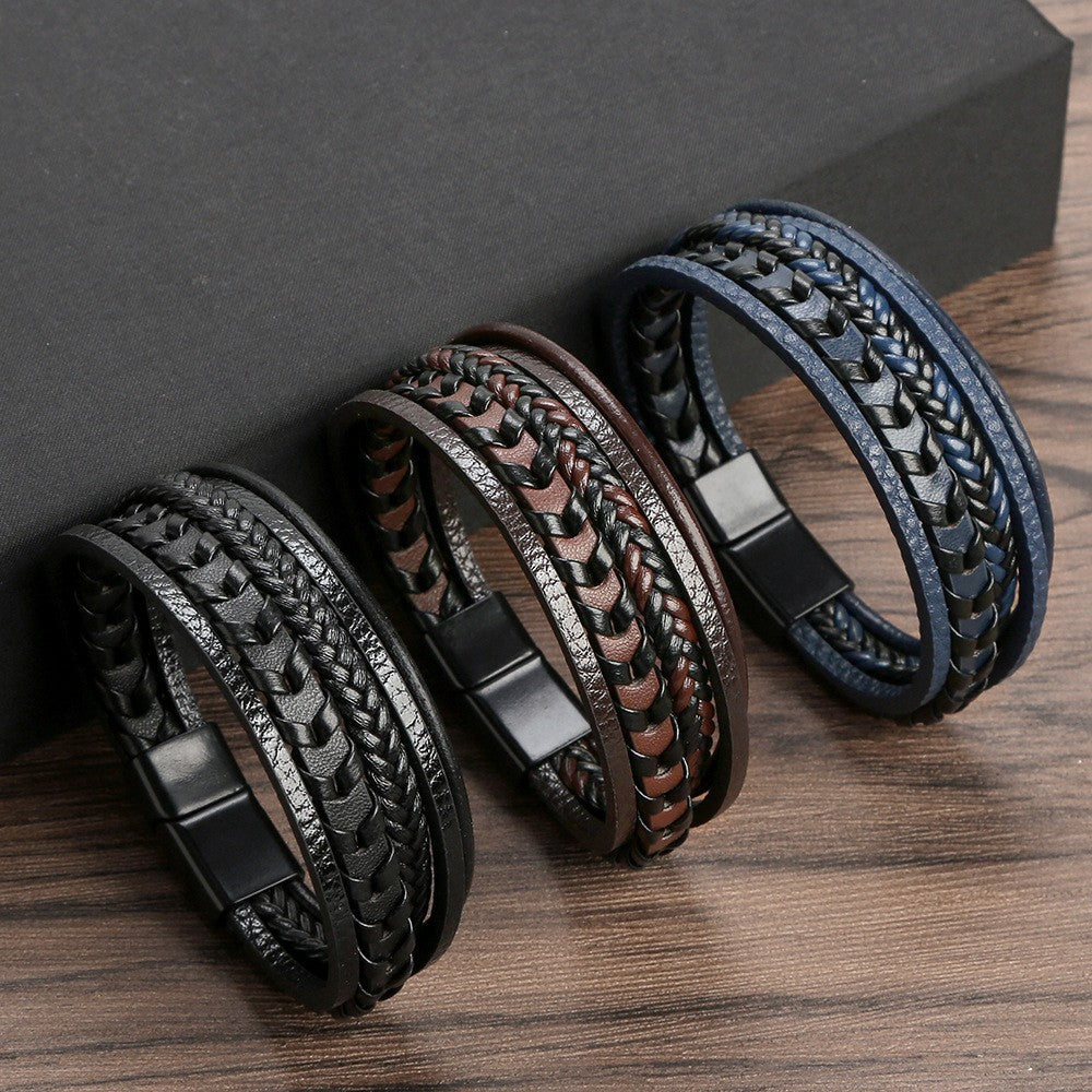 ARNAUD LYON | BRACELET HOMME EN CUIR DE LUXE