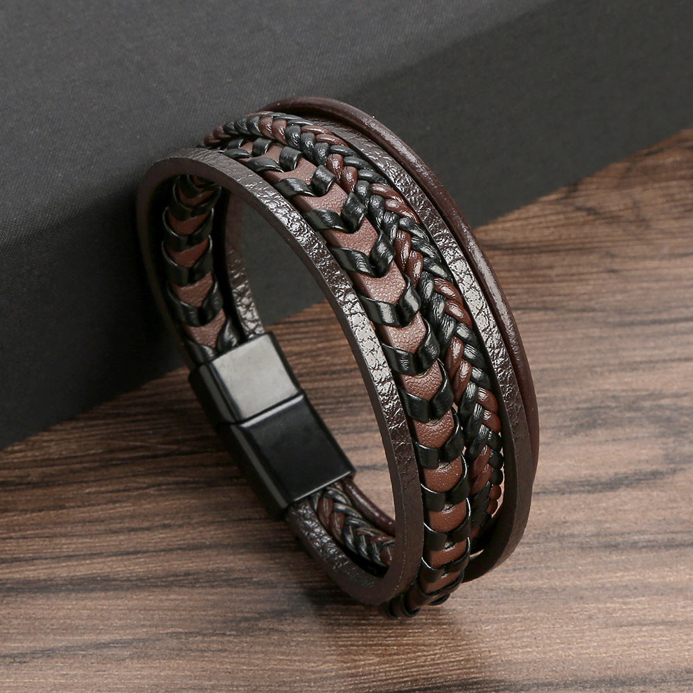 ARNAUD LYON | BRACELET HOMME EN CUIR DE LUXE