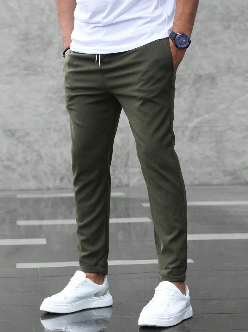 ARNAUD LYON | PANTALONS CASUAL PREMIUM LÉGERS À JAMBE DROITE