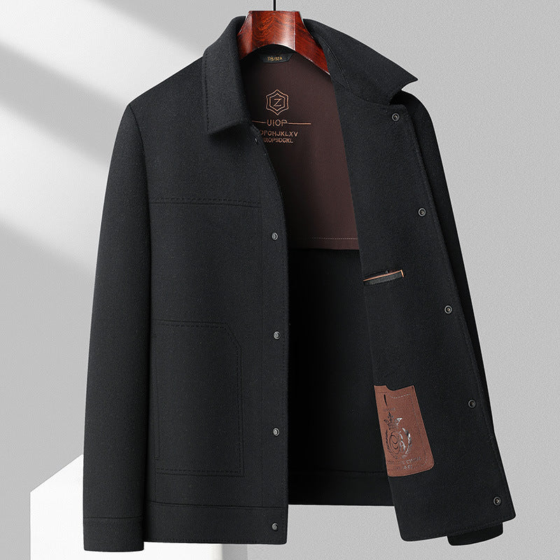 ARNAUD LYON | MANTEAU EN LAINE D'AUTOMNE