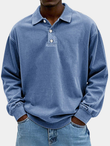 ARNAUD LYON | PULL-OVER POLO DÉCONTRACTÉ
