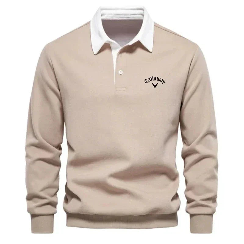 ARNAUD LYON | PULL POLO AVEC CONTRASTES RAFFINÉS