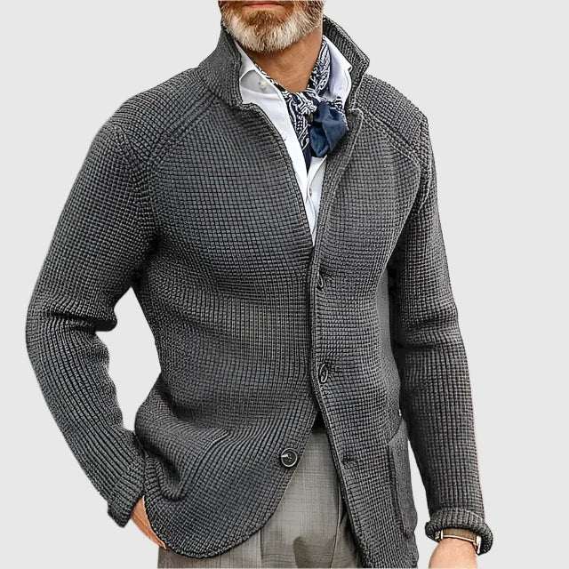 ARNAUD LYON | CARDIGAN EN MAILLE INTEMPORELLE