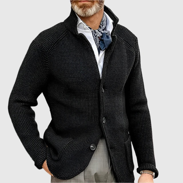 ARNAUD LYON | CARDIGAN EN MAILLE INTEMPORELLE