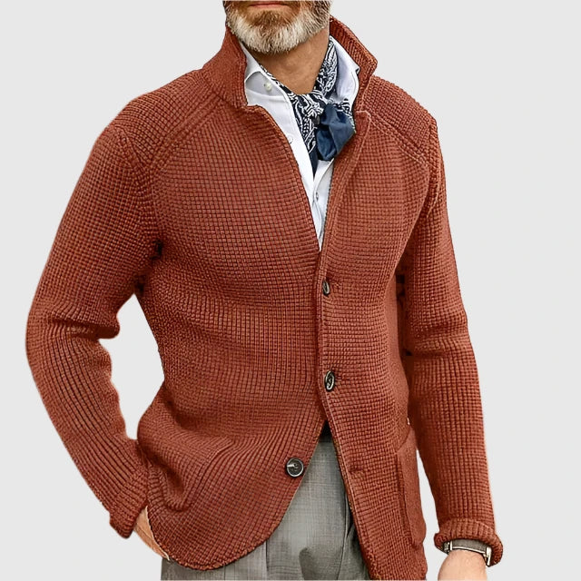 ARNAUD LYON | CARDIGAN EN MAILLE INTEMPORELLE