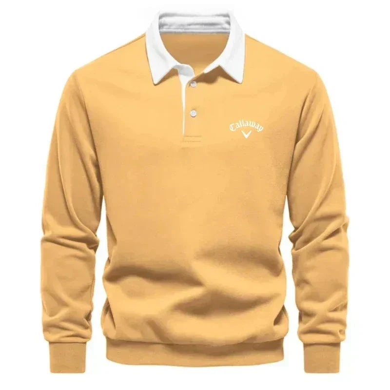ARNAUD LYON | PULL POLO AVEC CONTRASTES RAFFINÉS