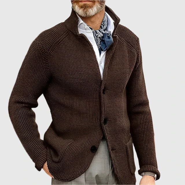 ARNAUD LYON | CARDIGAN EN MAILLE INTEMPORELLE