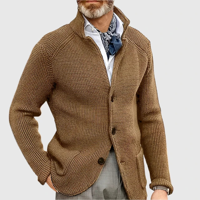 ARNAUD LYON | CARDIGAN EN MAILLE INTEMPORELLE