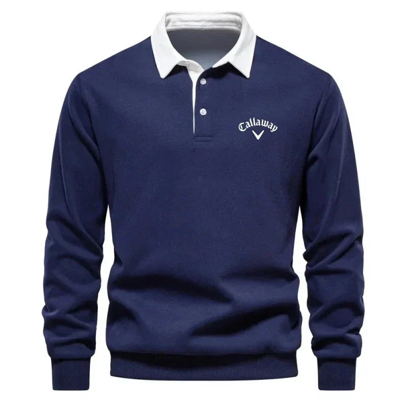 ARNAUD LYON | PULL POLO AVEC CONTRASTES RAFFINÉS