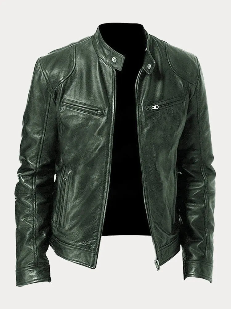 ARNAUD LYON | VESTE DÉCONTRACTÉE EN CUIR