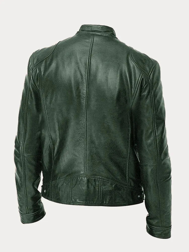 ARNAUD LYON | VESTE DÉCONTRACTÉE EN CUIR