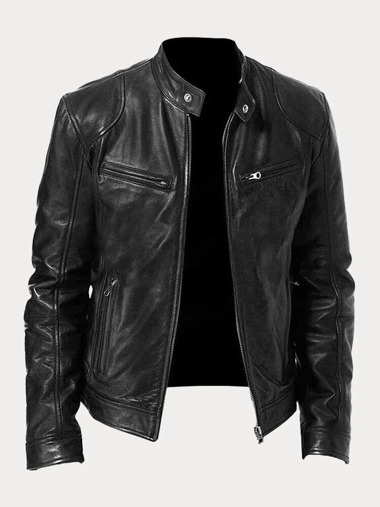 ARNAUD LYON | VESTE DÉCONTRACTÉE EN CUIR