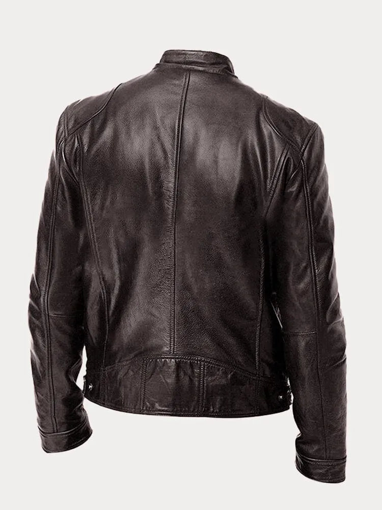 ARNAUD LYON | VESTE DÉCONTRACTÉE EN CUIR