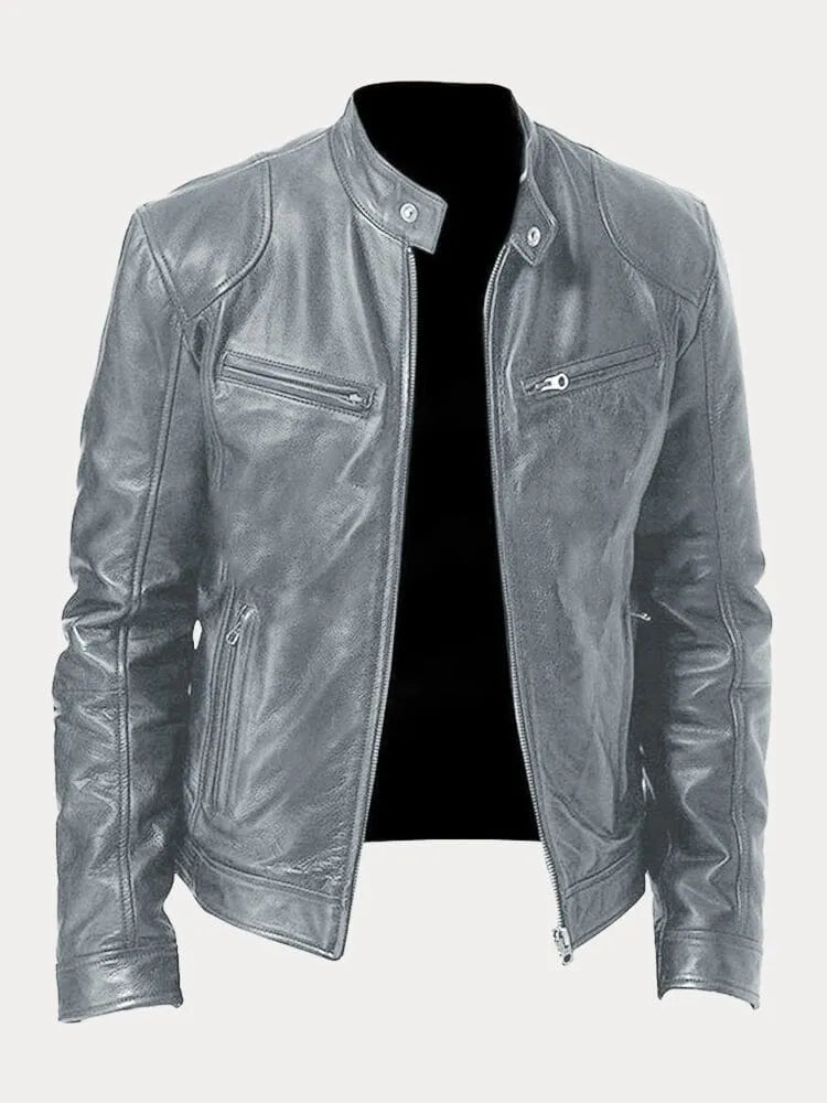 ARNAUD LYON | VESTE DÉCONTRACTÉE EN CUIR