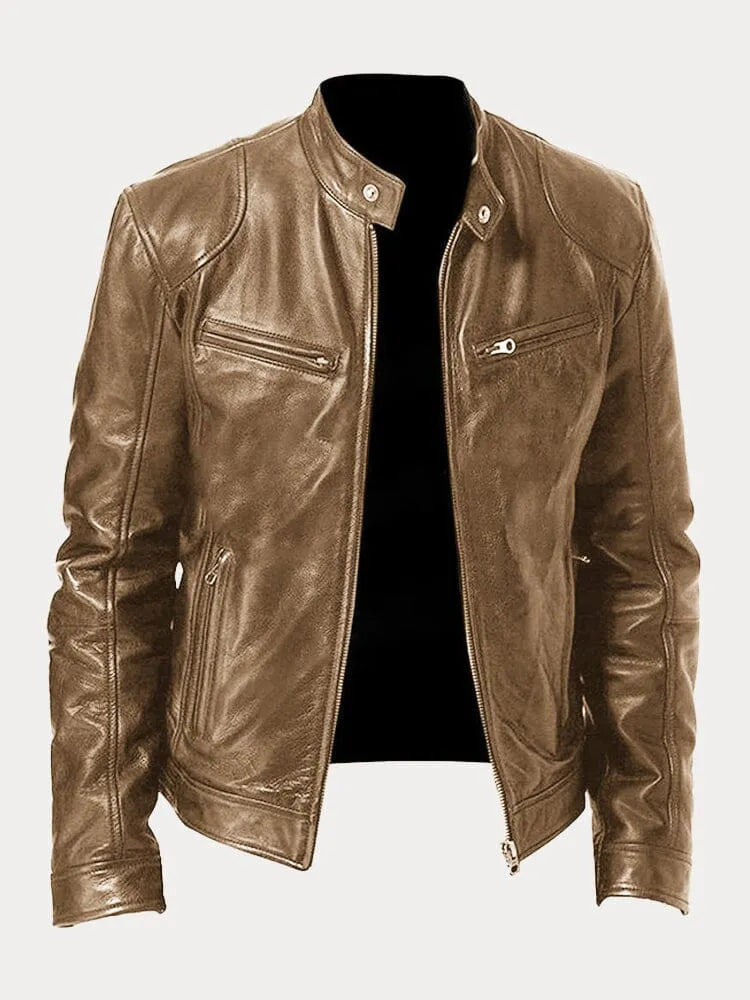 ARNAUD LYON | VESTE DÉCONTRACTÉE EN CUIR