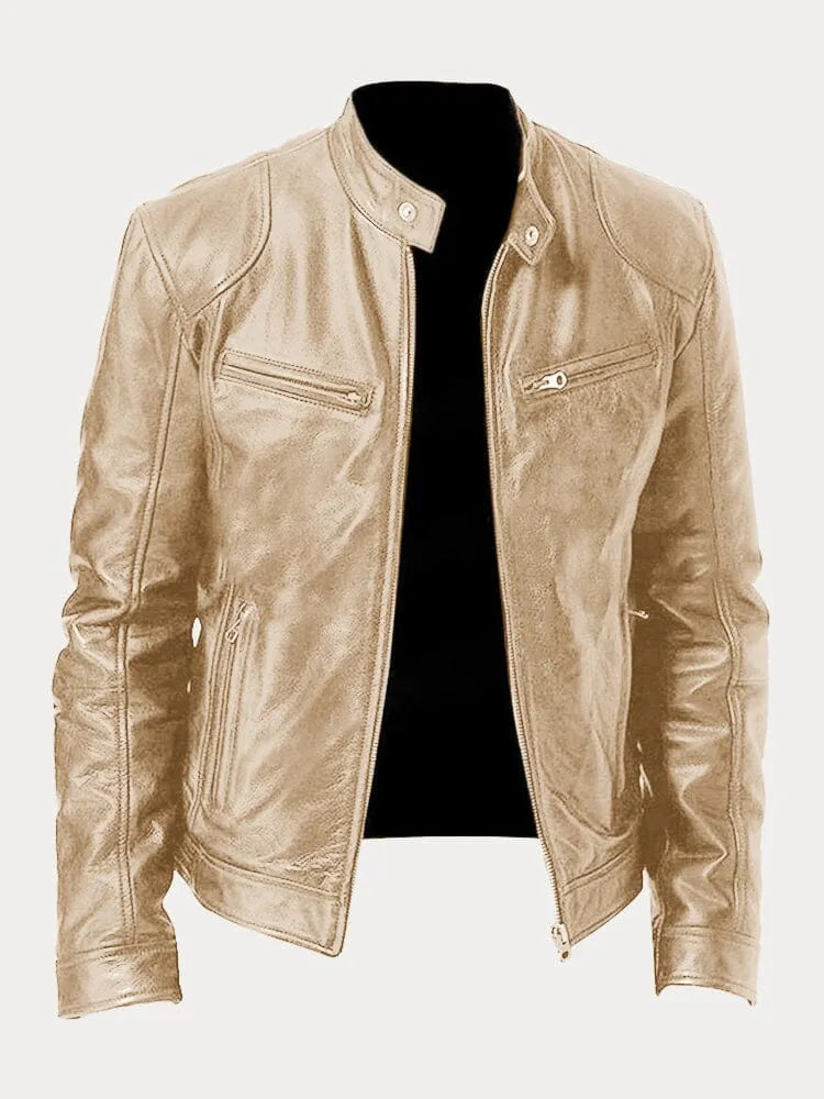ARNAUD LYON | VESTE DÉCONTRACTÉE EN CUIR
