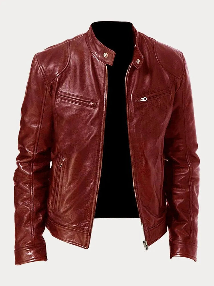 ARNAUD LYON | VESTE DÉCONTRACTÉE EN CUIR