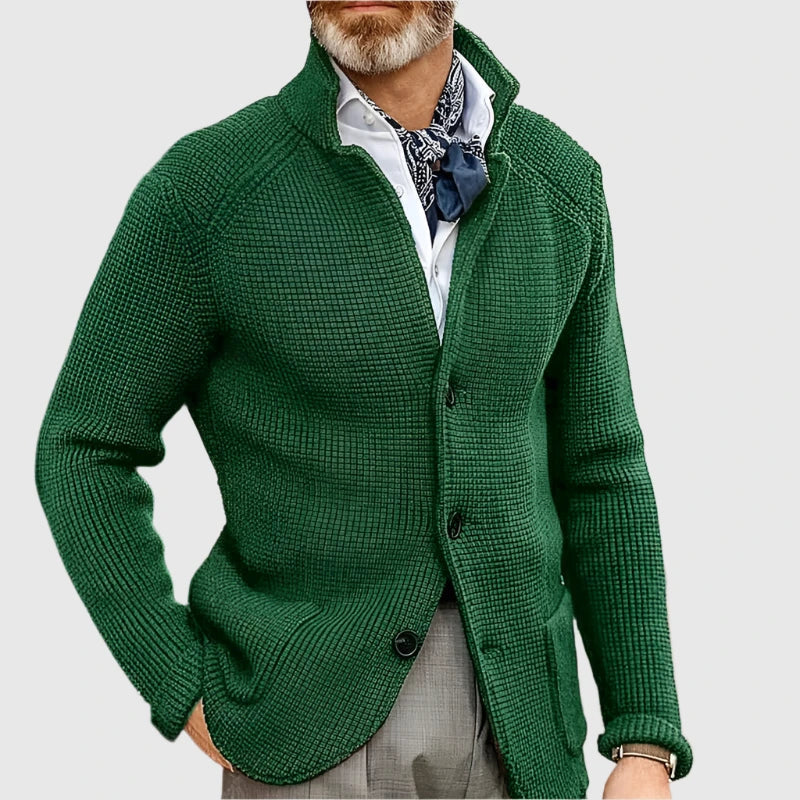 ARNAUD LYON | CARDIGAN EN MAILLE INTEMPORELLE