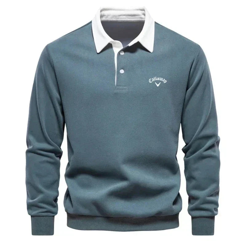 ARNAUD LYON | PULL POLO AVEC CONTRASTES RAFFINÉS