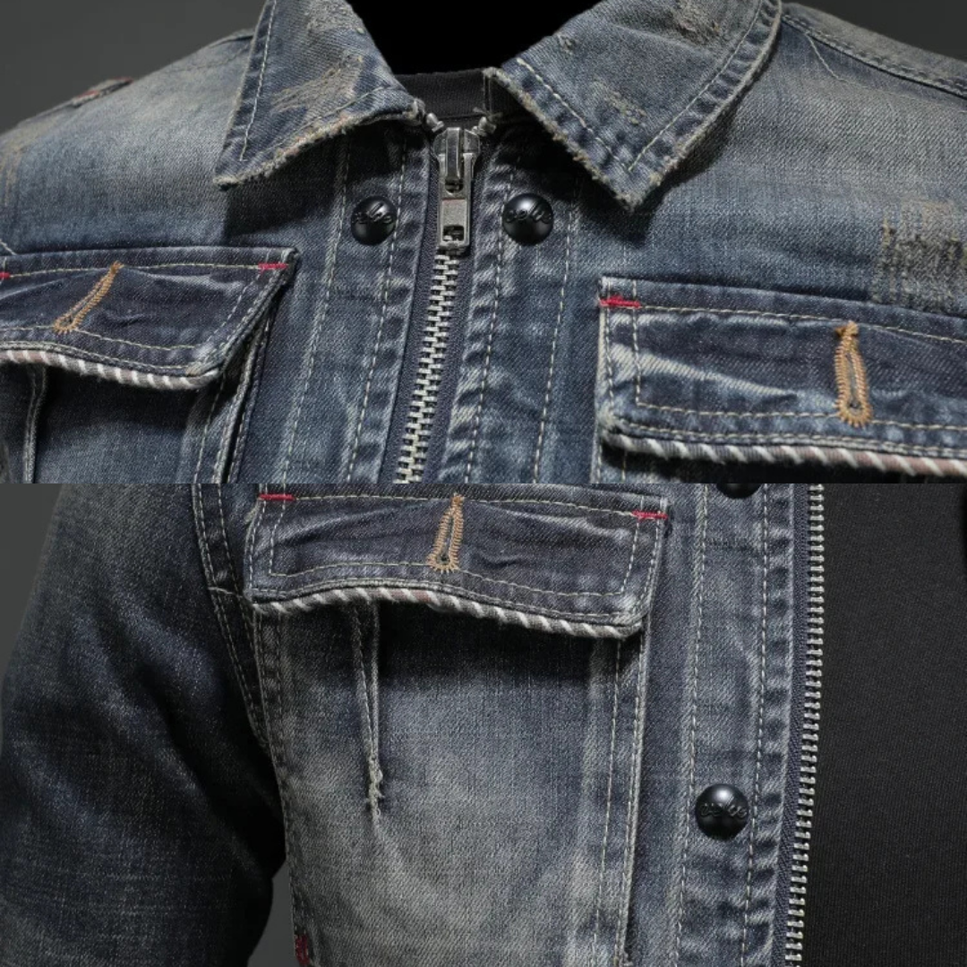 ARNAUD LYON | VESTE EN DENIM ÉLÉGANTE