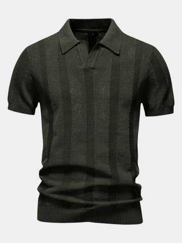 ARNAUD LYON | POLO EN MAILLE ÉLEVÉE