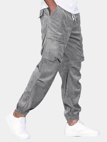 ARNAUD LYON | PANTALON CARGO EN CORDUROY