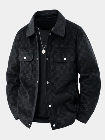 ARNAUD LYON | VESTE EN VELOURS SUEDE