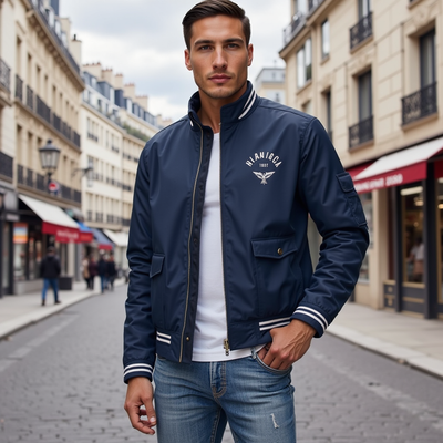 ARNAUD LYON | VESTE D'ÉTÉ/DE MI-SAISON DE LUXE POUR HOMME