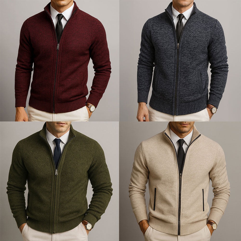 ARNAUD LYON | CARDIGAN EN LAINE SUR MESURE