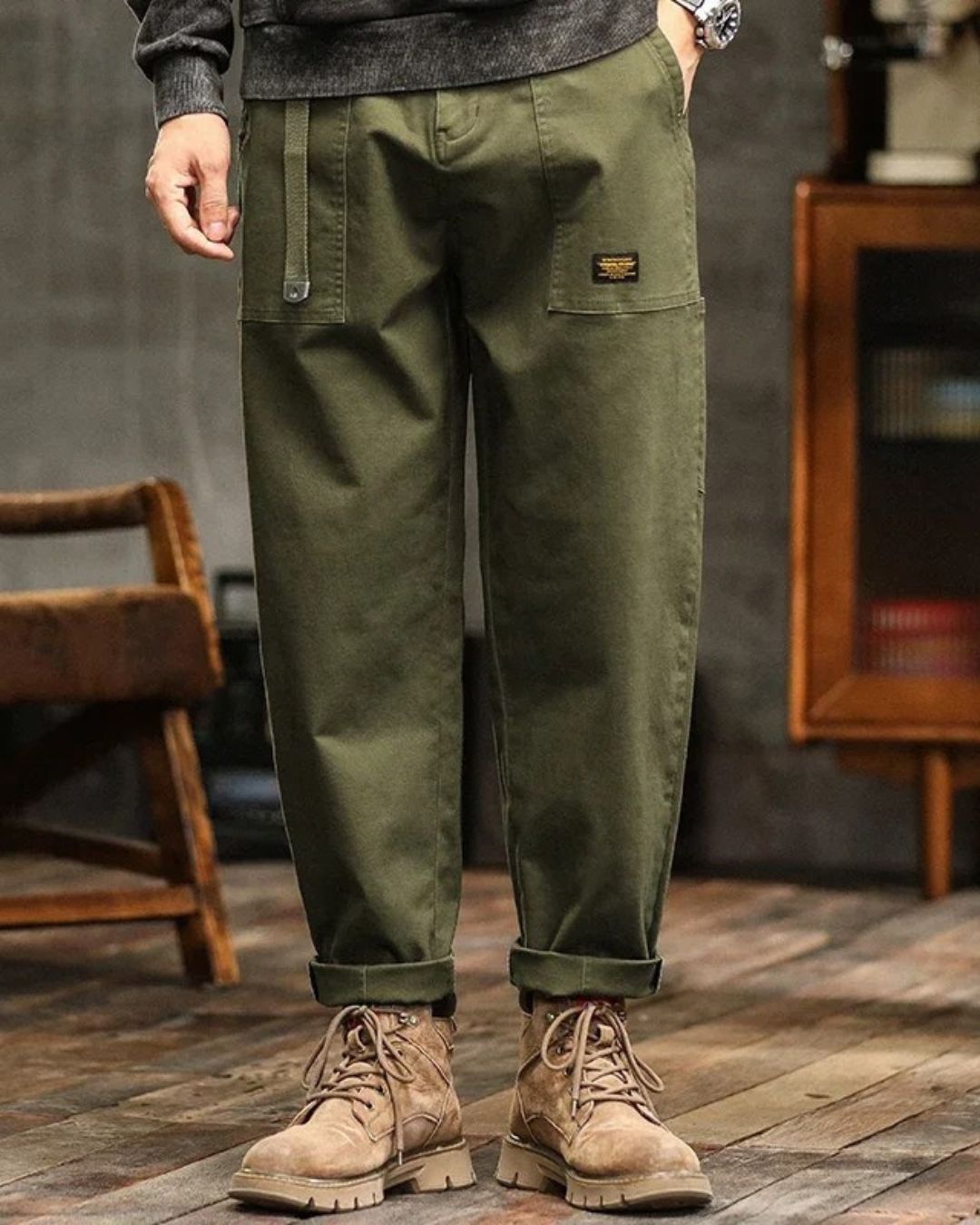 ARNAUD LYON | PANTALON CARGO CLASSIQUE