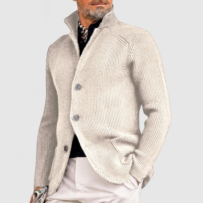 ARNAUD LYON | CARDIGAN EN MAILLE INTEMPORELLE