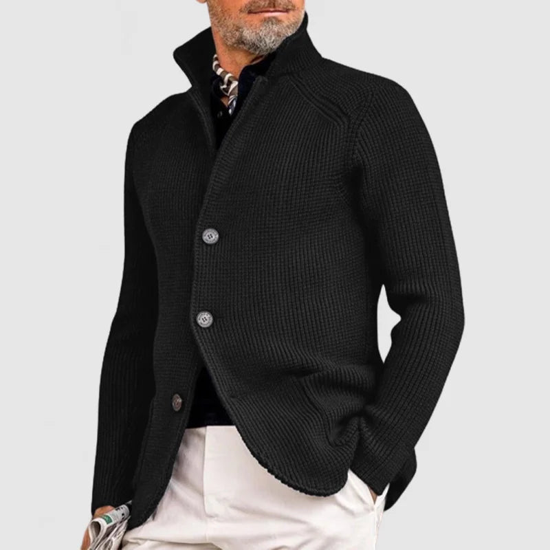 ARNAUD LYON | CARDIGAN EN MAILLE INTEMPORELLE