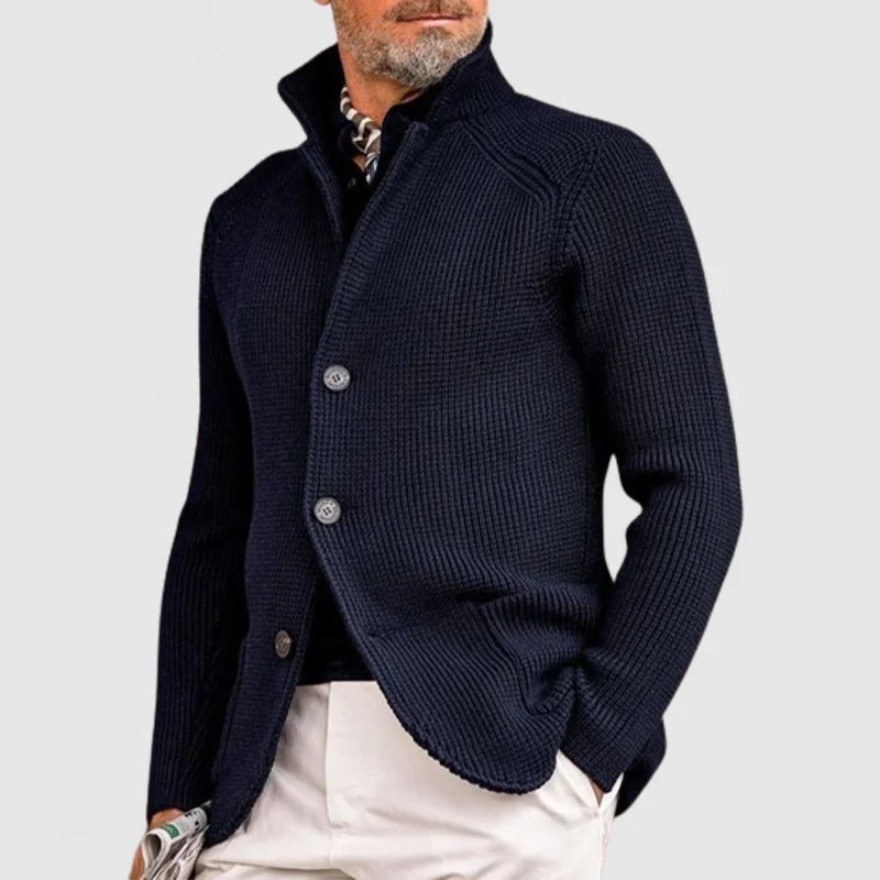 ARNAUD LYON | CARDIGAN EN MAILLE INTEMPORELLE