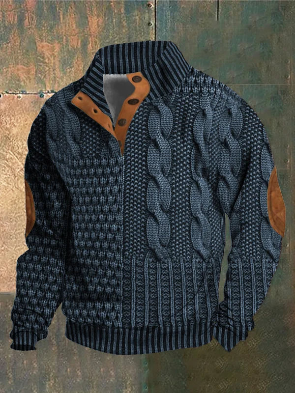 ARNAUD LYON | PULLOVER CHAUD À MOTIF