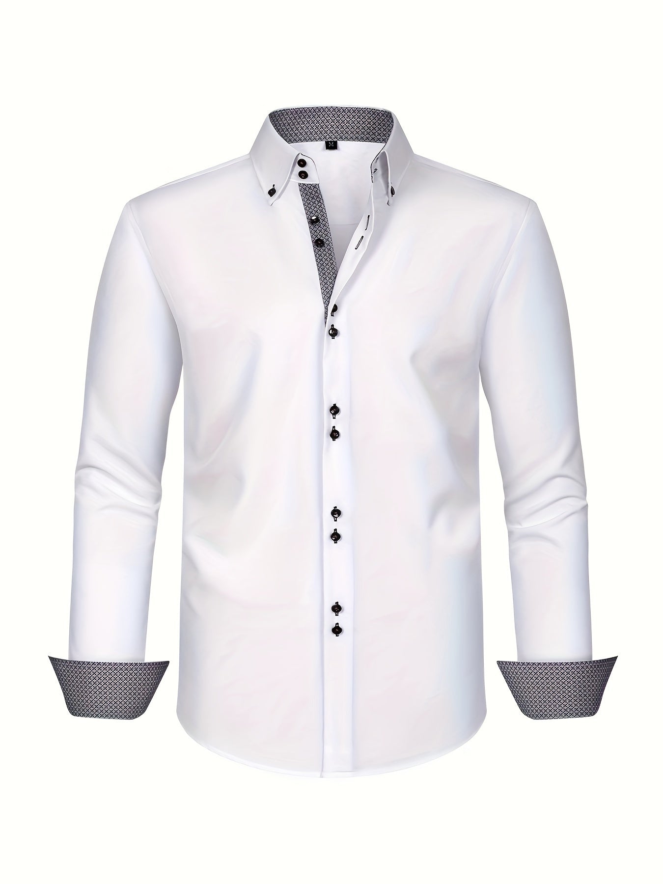 ARNAUD LYON | CHEMISE ÉLÉGANTE LÉGÈRE AVEC DÉTAILS CONTRASTÉS
