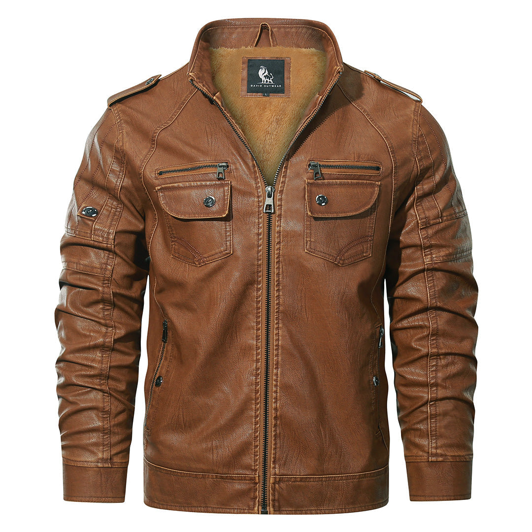 ARNAUD LYON | VESTE BIKER EN FLEECE