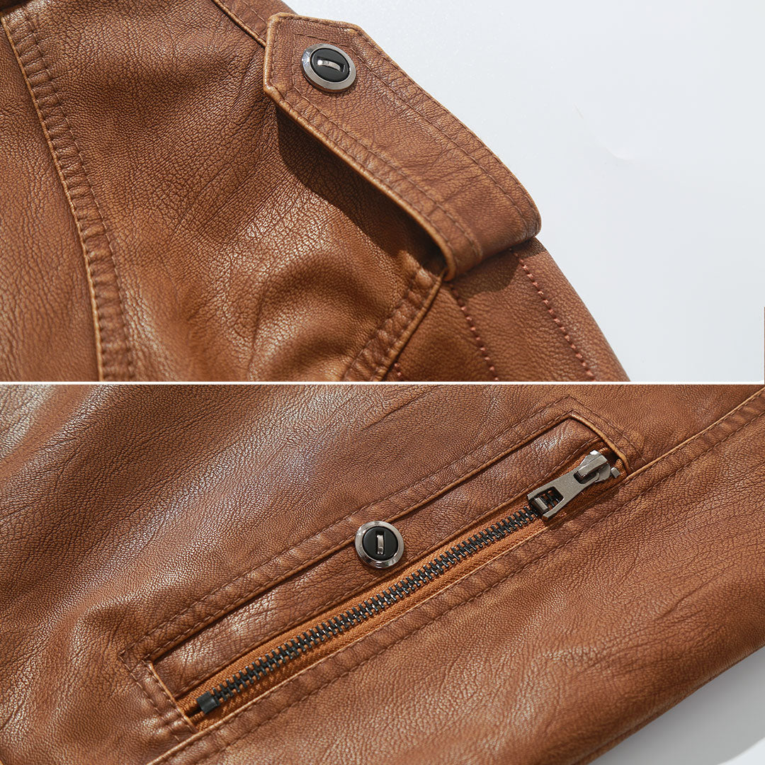 ARNAUD LYON | VESTE BIKER EN FLEECE