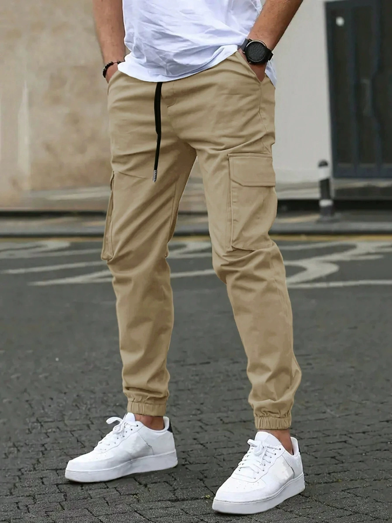 ARNAUD LYON | PANTALONS CARGO JOGGER POUR HOMME