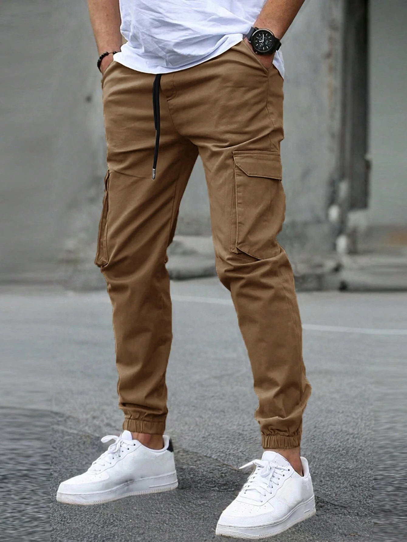 ARNAUD LYON | PANTALONS CARGO JOGGER POUR HOMME