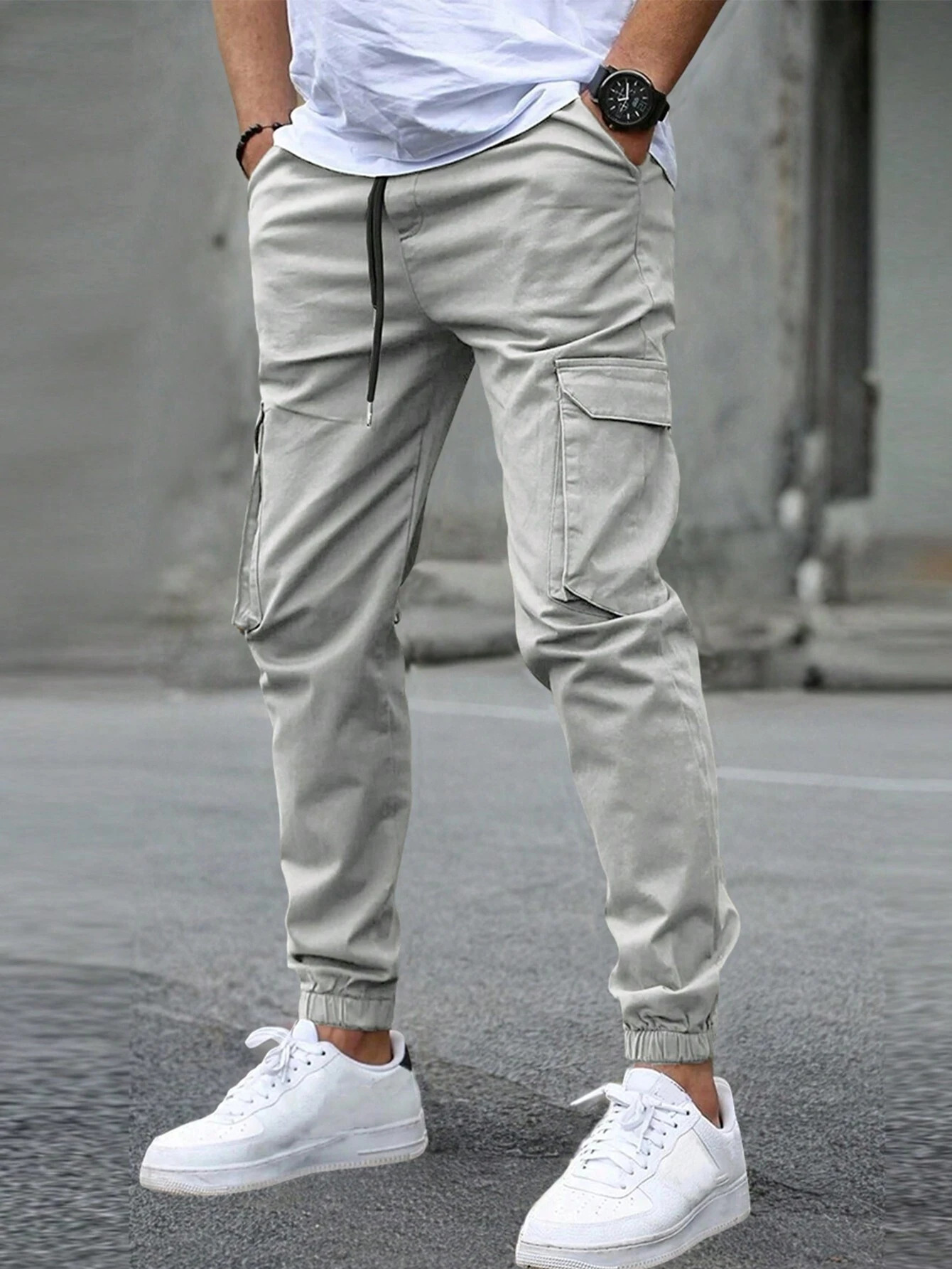 ARNAUD LYON | PANTALONS CARGO JOGGER POUR HOMME